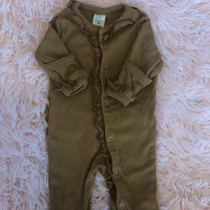 Newborn Kate Quinn Ruffle Footie Jumper